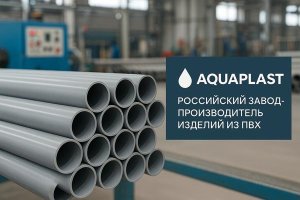 Трубы ПВХ от изготовителя: особенности производства, свойства и роль российских заводов. Компания «Аквапласт» как представитель отрасли