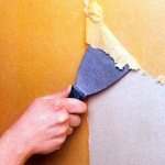 How to properly remove vinyl-based paper wallpaper from walls