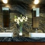 Marble wall decoration