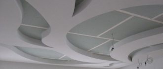 Suspended ceiling using Tigi-Knauf technology.